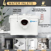 FLO700 Dreamsani 700W Macerator Pump