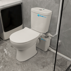 Macerator Toilet with 700W Waste Disposal Upflush Toilet System MY-FLO700 Dreamsani