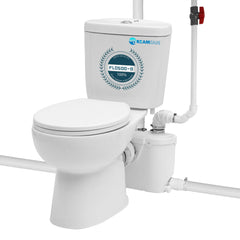 Space-Saving Macerator Toilet with Sewage pump for Restroom MY-FLO500 Dreamsani